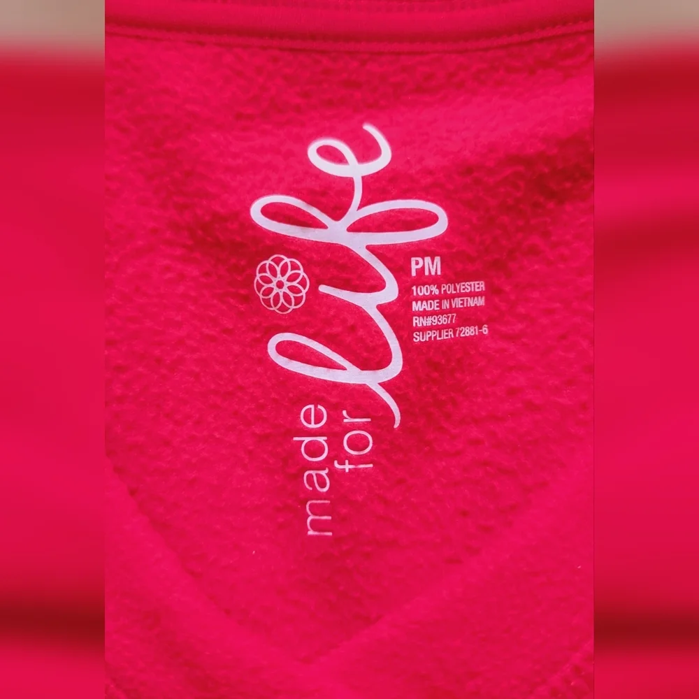Made for life red sweater - Picture 2 of 5